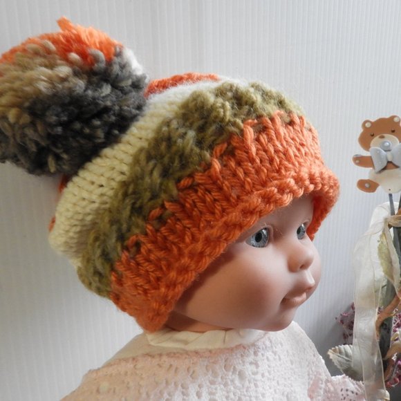 NEWBORN PHOTO PROPS-HATS/BEANIES - Picture 2 of 16